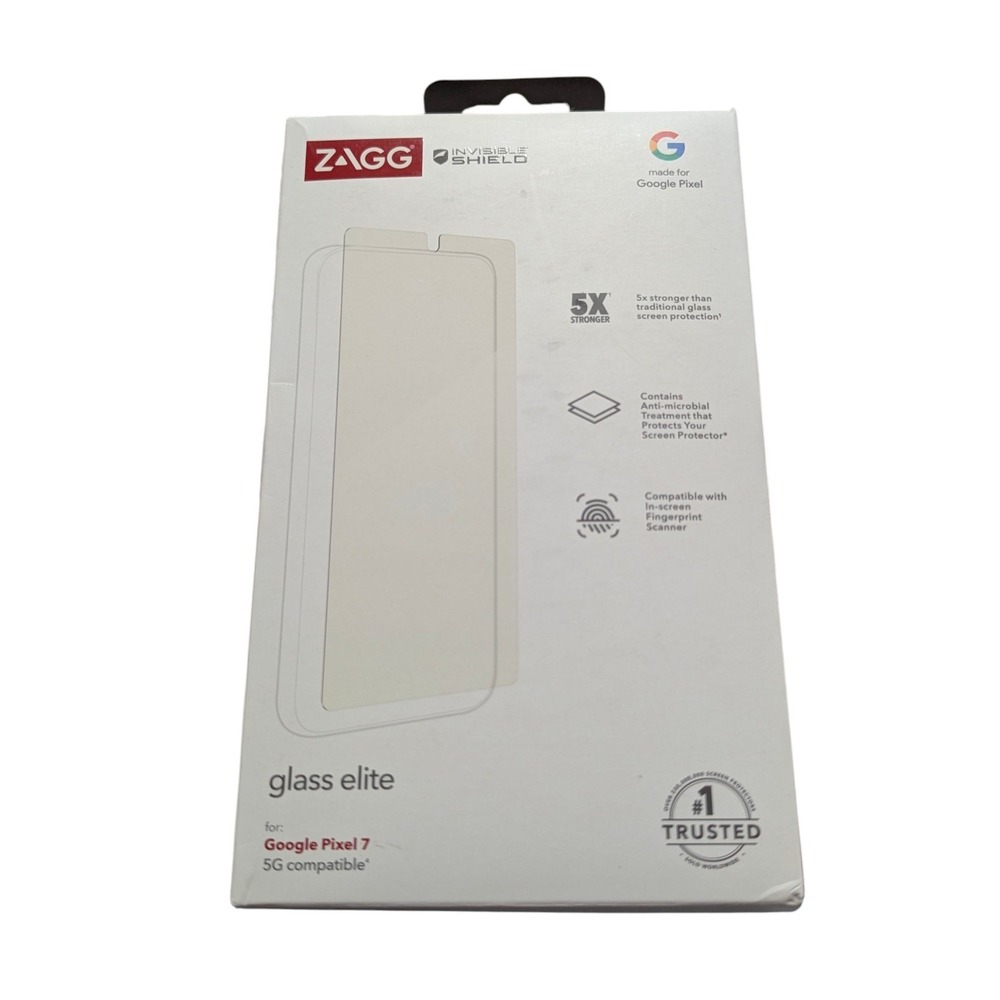 V1-O Zagg Invisible Shield Glass Elite Screen Protector for Google Pixel 7
